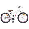 vidaXL Bicicleta Infantil 22 Polegadas para 7-12 anos Branco