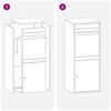 vidaXL Caixa para entrega de pacotes com porta Ferro Enferrujado