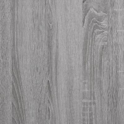 vidaXL Mesa de apoio 35x30x60 cm derivados de madeira cinzento sonoma