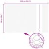 vidaXL Poste de Cerca Prateado 25 x 1 m (malha de 25 mm) A&ccedil;o
