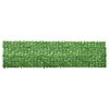 vidaXL Tela de varanda com folhas verdes 400x100 cm