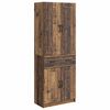 vidaXL Conjunto de Gabinete 2 unid. Madeira antiga