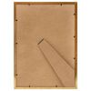 vidaXL Molduras para mesa 5 pcs 15x21 cm MDF dourado