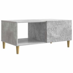 vidaXL Mesa de centro Cinzento Cimento 90 x 50 x 40 cm