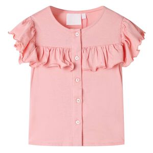 T-shirt de crian&ccedil;a rosa m&eacute;dio 92