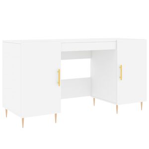 vidaXL Secret&aacute;ria 140x50x75 cm derivados de madeira branco