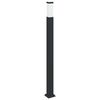 vidaXL Lumin&aacute;ria de poste 110 cm Preta IP44