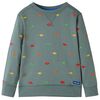 Sweatshirt para crian&ccedil;a cor caqui 140