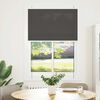 vidaXL Preto Plissada Cega 85x100 cm Largura Tecido 84,4 cm Poli&eacute;ster