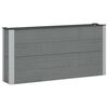 vidaXL Canteiro de jardim elevado Cinzento 150 x 30 x 72 cm