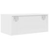 vidaXL M&oacute;veis de TV 2 pcs 60x31x25,5 cm deriv. madeira branco