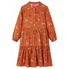 Vestido para crian&ccedil;a cor conhaque 92