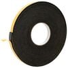 vidaXL Fita de espuma autoadesiva Preto 15mm x 10m Espuma CR