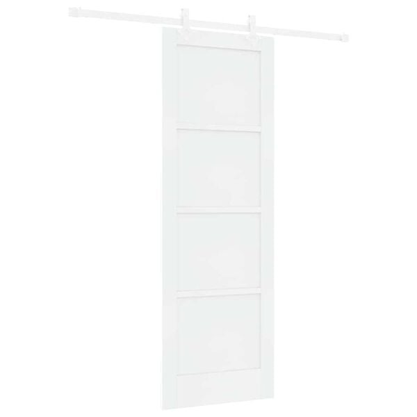 vidaXL Porta Deslizante Branco 73,5 x 211 cm