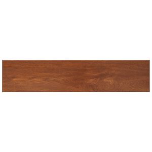 vidaXL Soleira de Janela Madeira Marrom 160 x 35 x 4,5 cm PVC