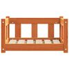 vidaXL Cama para Cachorro Marrom Cera 55 x 45 x 28 cm