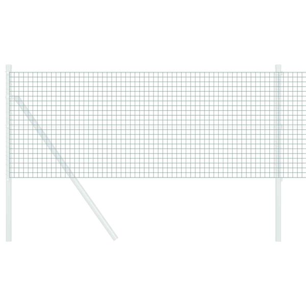 vidaXL Cerca de Arame Soldado Verde 0.8 x 10 m