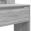 vidaXL Mesas de Maquiagem para Quarto Cinza Sonoma 80 x 39,6 x 135 cm