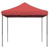 vidaXL Tenda para festas pop-up dobrável 292x292x315 cm bordô