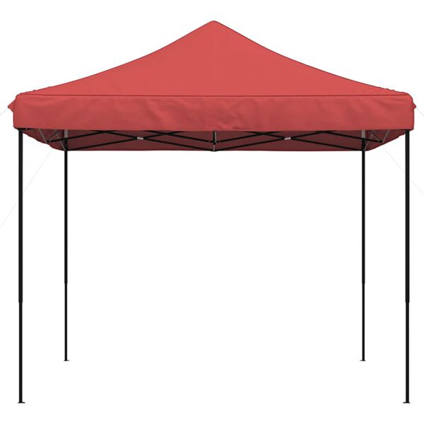 vidaXL Tenda para festas pop-up dobrável 292x292x315 cm bordô