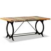 vidaXL Mesa de jantar madeira reciclada maci&ccedil;a 180 cm