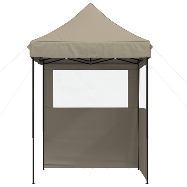 vidaXL Tenda de Festa Cinzento-acastanhado 200 x 200 x 306 cm