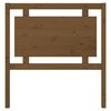 vidaXL Cabeceira de cama 95,5x4x100 cm pinho maci&ccedil;o castanho mel