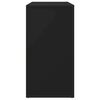 vidaXL Buffet com gaveta Preto 120 x 36 x 69 cm Madeira processada