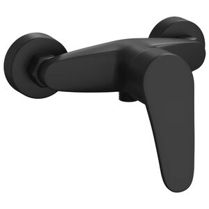 vidaXL Torneira de Misturador de Chuveiro Preto G 1 / 2 polegadas