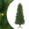 vidaXL &Aacute;rvore de Natal com 300 LEDs com suporte Verde 240 cm PE