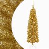 vidaXL &Aacute;rvore de Natal Slim Artificial com Bolas 180 cm 300 LED
