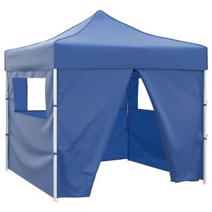 vidaXL Tenda de Festa Azul 291 x 291 x 315 cm Tecido Oxford