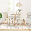 vidaXL Cadeiras de jantar 2 pcs linho