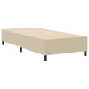 vidaXL Estrado de cama plataforma Cinza Verde 80 x 200 cm tecido