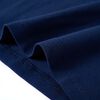 T-shirt de manga comprida para crian&ccedil;a azul-marinho 140
