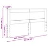 vidaXL Cabeceira com cabeceira Cinza Sonoma 200 cm Madeira processada