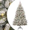 vidaXL &Aacute;rvore de Natal Artificial 300 cm 300 LED Branco quente