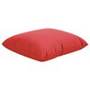 vidaXL Almofadas decorativas 4 pcs 60x60 cm tecido vermelho