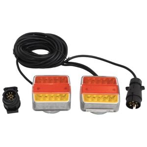 vidaXL Farolins de reboque 2 pcs l&acirc;mpada LED 12V vermelho