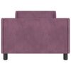 vidaXL Estrutura de Cama Infantil com Cabeceira Roxo 80 x 200 cm