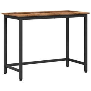 vidaXL mesa Madeira antiga 80 x 50 x 76,5 cm