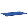 vidaXL Almofad&atilde;o banco de jardim 180x(50+50)x7cm tecido oxford azul