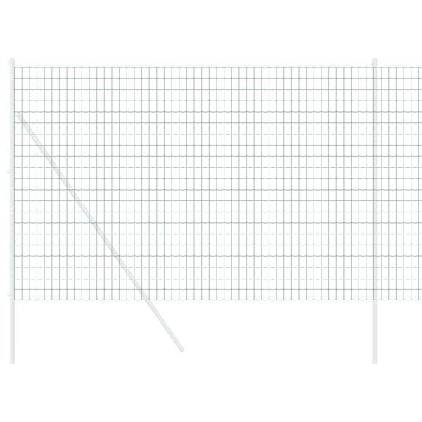 vidaXL Cerca Euro Verde 1.5 x 10 m Ferro revestido de PVC