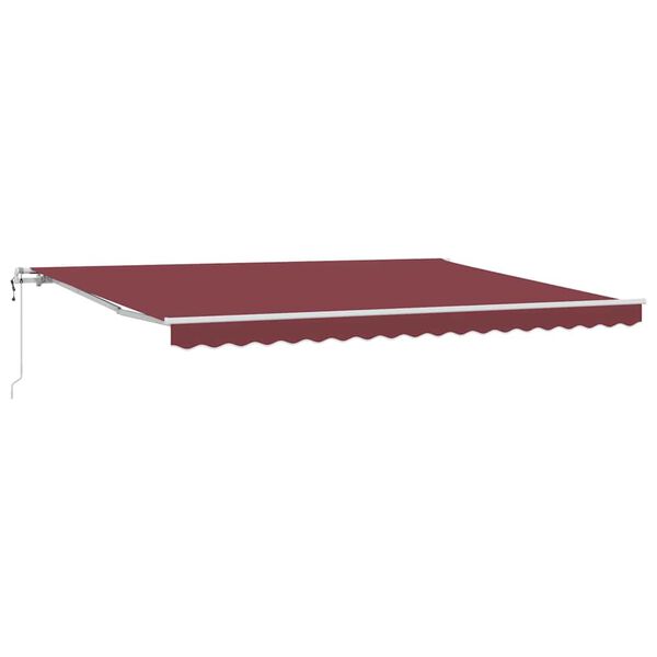 vidaXL Toldo retr&aacute;til autom&aacute;tico 450x300 cm bord&ocirc;
