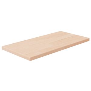 vidaXL Prateleira 40x20x1,5 cm carvalho maci&ccedil;o n&atilde;o tratado