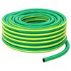 vidaXL Mangueira de Jardim 5 Camadas Verde e Amarelo 25 mm PVC