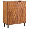 vidaXL Buffet Acabamento em Ac&aacute;cia Marrom 60 x 33 x 75 cm