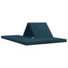 vidaXL Sof&aacute; Cama Dobr&aacute;vel 140 x 67 x 15 cm Azul