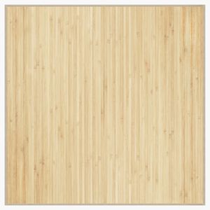 vidaXL Tapete quadrado 100x100 cm bambu cor natural clara
