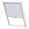 vidaXL Persiana de enrolar opaca branco SK06, GGL e GGU